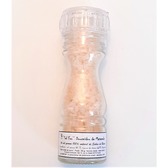’’Sel fou’’ Tomme de chèvre Dourmidou © au gros sel gemme de source 100% naturel , moulin en verre rechargeable 85 gr.