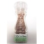 ’’Sel fou’’ du Chasseur au gros sel gemme de source 100% naturel de Salies de Béarn , moulin en verre, 85 gr new étiquette.