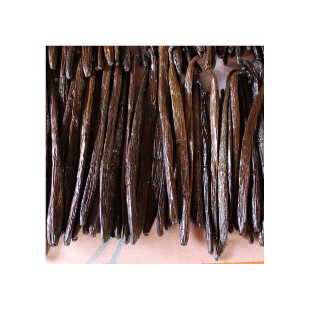  25 grammes de gousses de vanille fraîches de Madagascar.