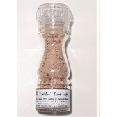 ’’Sel fou’’ Fumé - Truffe © au gros sel gemme de source 100% naturel de Salies de Béarn, moulin en verre, 85 gr.