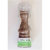 ’’Sel fou’’ Grilladin © au gros sel gemme gemme 100% naturel de Salies de Béarn , moulin en verre, 85 gr.