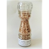 ’’Sel fou’’ Tomme de chèvre Dourmidou au sésame grillé © au gros sel gemme de source 100% naturel, recharge 85 gr.