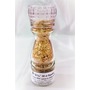 ’’Sel fou’’ Ail & Gingembre © au gros sel de source 100% naturel de Salies de Béarn, moulin en verre rechargeable, 85 grammes.