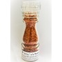 Pack 4 sel fou Spécial Grillades au gros sel de source 100% naturel de Salies de Béarn, moulin en verre, 85 gr. 