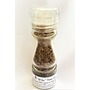Pack de 4 "sels fou" spécial poivres au gros sel de source 100% naturel de Salies de Béarn, moulin en verre, 85 gr. 