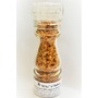Pack de 4 "sels fou" spécial pâtes au gros sel de source 100% naturel de Salies de Béarn, moulin en verre, 85 gr. 