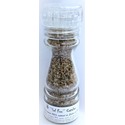 ’’Sel fou’’ Catalan © au gros sel gemme de source 100% naturel de Salies de Béarn, moulin rechargeable en verre, 85 grammes.