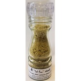 ’’Sel fou’’ Wasabi © au gros sel de source 100% naturel de Salies de Béarn , moulin rechargeable 85 gr.