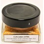 Curcuma Extra de la Réunion, safran jaune, qualité extra de la Plaine des Gregs, pot en verre 25 grammes.