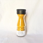 Curcuma de la Réunion, Safran jaune, 45 gr dans saupoudreur en verre