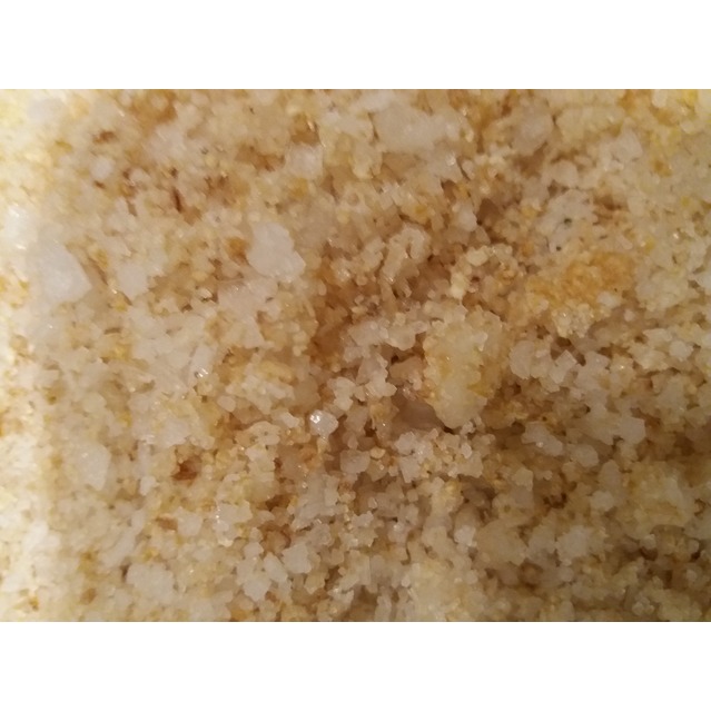 ’’Sel fou’’ Citron © au gros sel de source 100% naturel de Salies de Béarn , recharge vrac 225 gr.